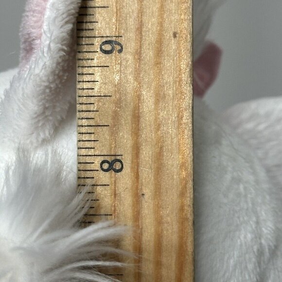 Disney Parks Marie Aristocats Plush Toy 8" White & Pink Baby Stuffed Animal - Picture 5 of 16